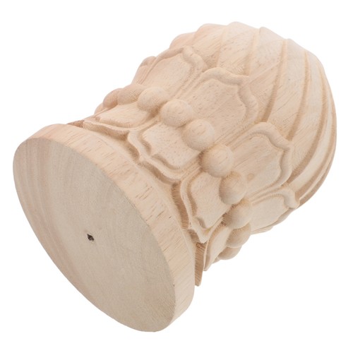 Solid wood decorative - solid, head
