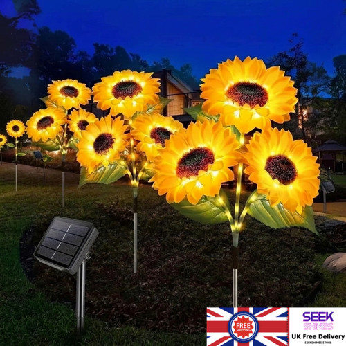 Solar flower stake - solar,