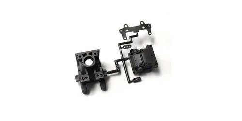 Kyosho bulkhead set front and - set,