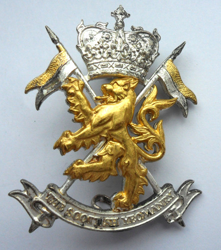 Scottish yeomanry officers cap - yeomanry,
