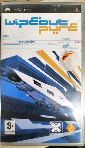 Wipeout pure sony psp - wipeout,