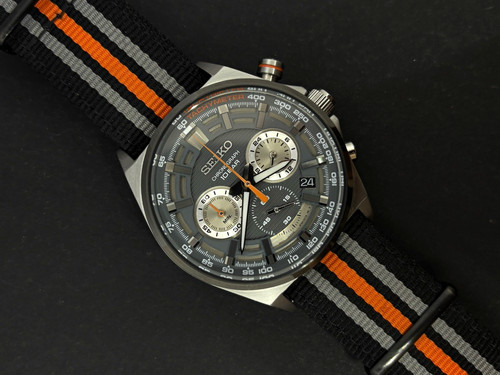 Seiko chronograph 100m quartz - chronograph,
