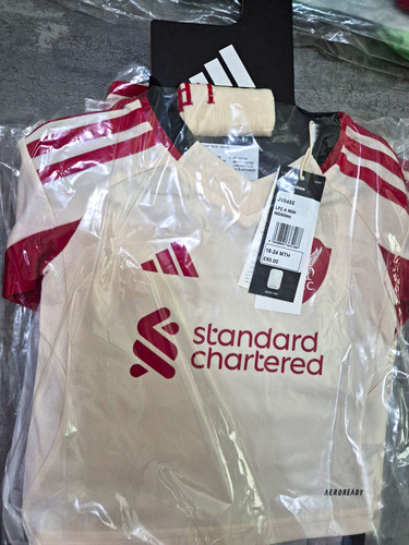 Liverpool away mini kit - liverpool, fc
