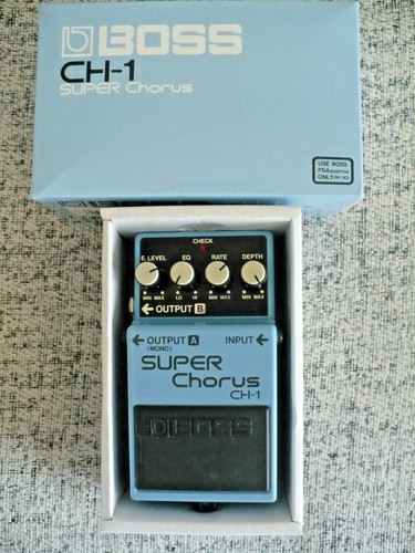 Boss super chorus pedal - chorus,