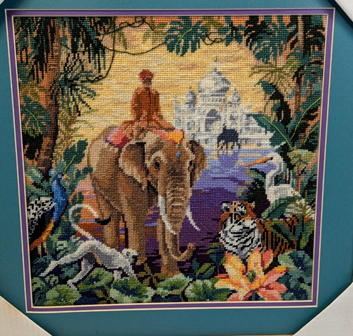 Jewel india needlepoint - jewel,