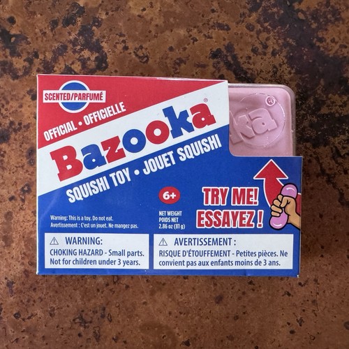Bazooka gum squishy toy - gum,