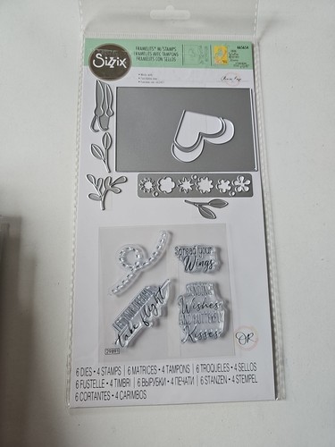 Sizzix stamp die sets 665064 - sizzix,