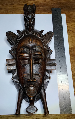 Vintage senufo kpelie mask - vintage,