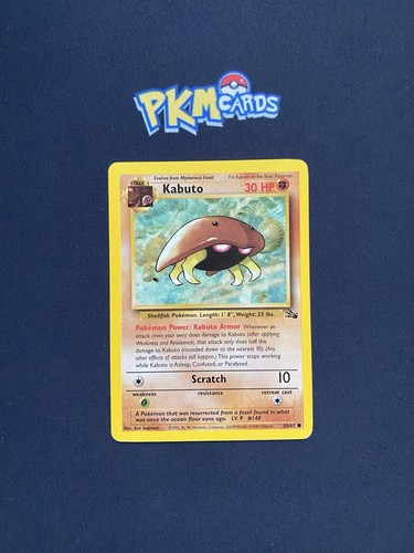Pokémon tcg kabuto - pokémon,