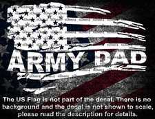 Army dad distressed flag - in,