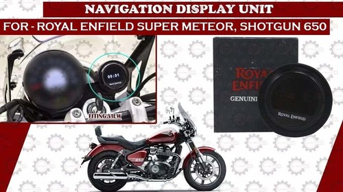 Black navigation display unit - display,