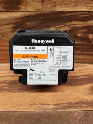 Honeywell r7184b 1024 oil - r7184b,