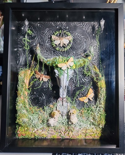 Gothic framed moths - framed,
