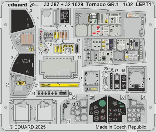 Eduard tornado gr 1 - 1/32, gr.1