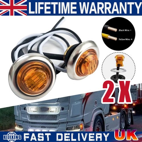 Amber side light indicator - 2x,