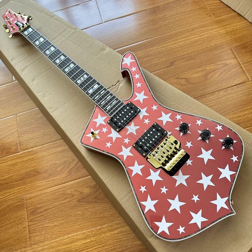 Iceman electric guitar - iceman, pink