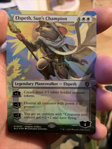 Showcase foil elspeth - showcase, elspeth,