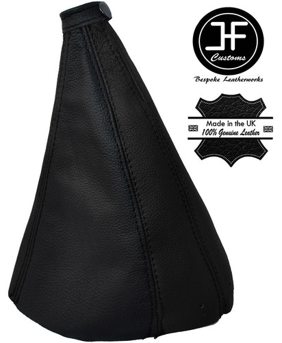 Black leather manual - black,