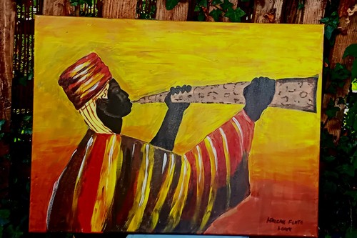 Admiru african flute - admiru, "african