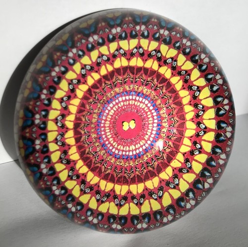 Damien hirst glass paperweight - damien,