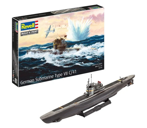 Revell german submarine type - german,
