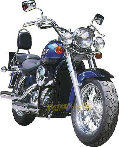 Engine guard spaan black steel - engine,