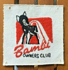 Bambi owners club - club, patch