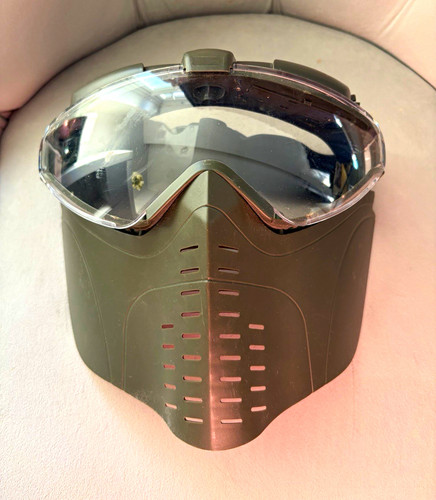 Adult full face paintball mask - paintball,