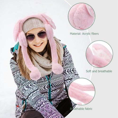 Lovely bunny ear - bunny, earmuff