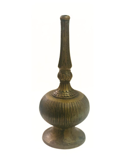 Antique vintage brass perfume - brass,