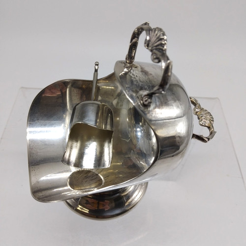 Vintage silver coloured sugar - vintage,