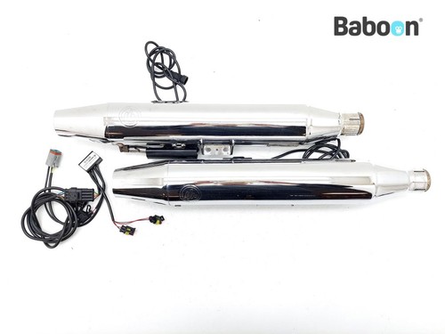Exhaust muffler set - muffler,