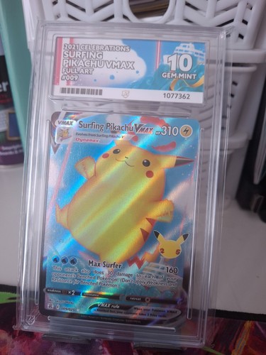 Surfing pikachu vmax 009 - vmax, 009/025