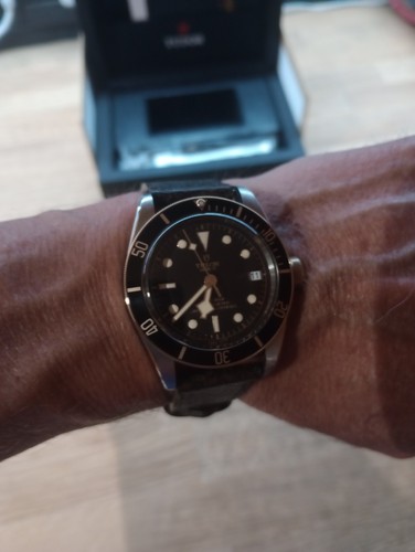 Tudor black bay heritage - heritage, steel
