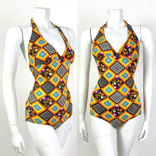 Vtg 60s 70s orange - vtg,