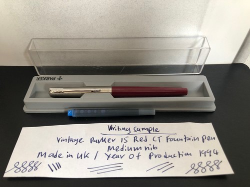 Vintage parker red ct - parker,