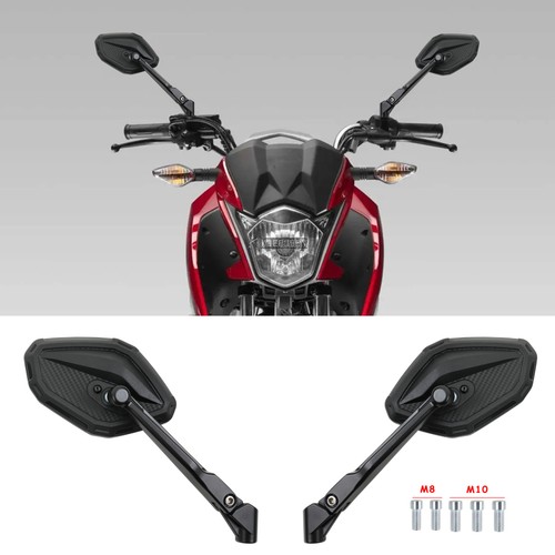 Motorcycle side mirror - 2x,