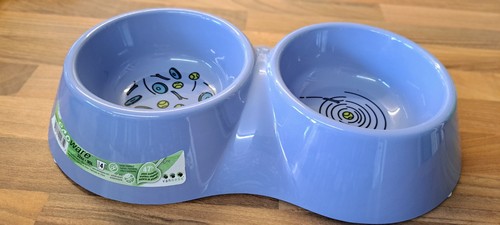 Bamboo double dish - double,