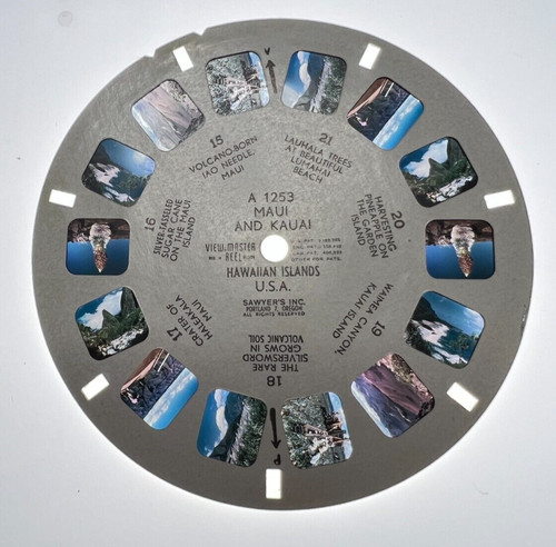 Vintage view master - vintage, reel
