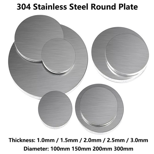 304 stainless steel - sheet, disc