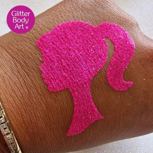Barbie glitter tattoo - 25,