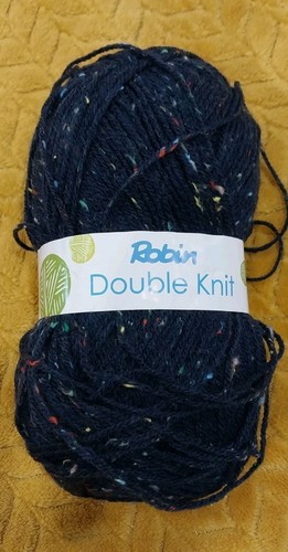 Robin double knit wool navy - robin, wool-navy