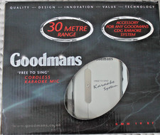 Goodmans cordless karaoke mic - goodmans,