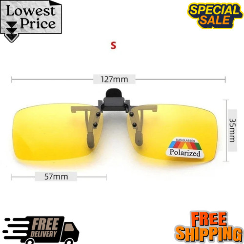 Clip flip sunglasses - on, flip-up