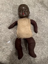 Antique black doll - antique,