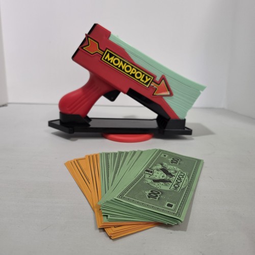 Monopoly cash grab money gun - monopoly,