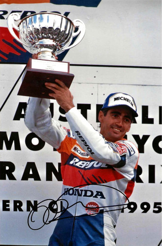 Mick doohan signed - signed, 12x8