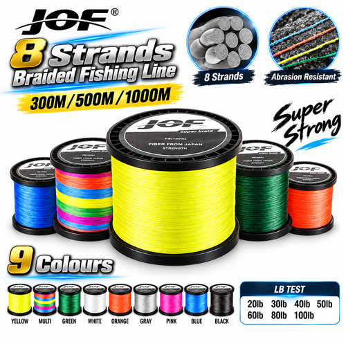 Strands braided fishing line - strands,