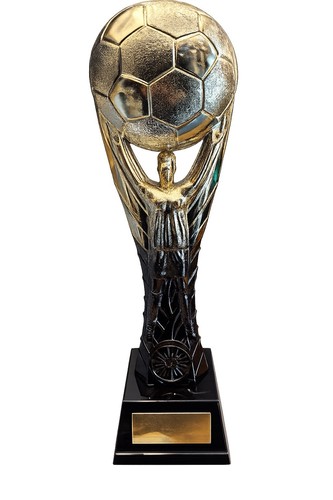 Football trophy award - award, player