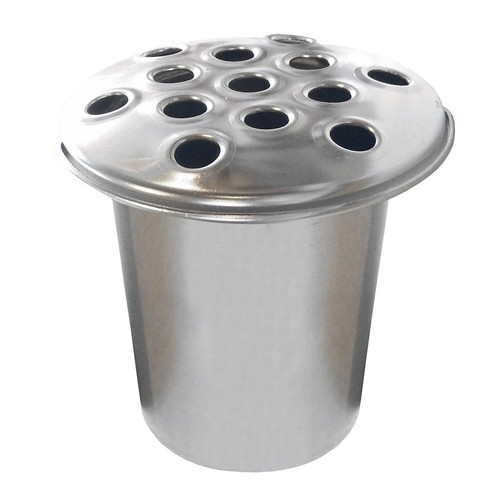 Silver metal graveside - metal,